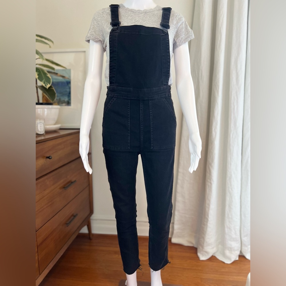 MADEWELL Women's Dark Denim Overalls